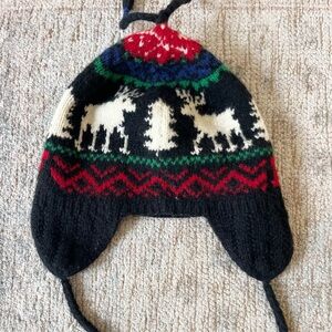 Ralph Lauren Kids' winter wool blend beanie hat